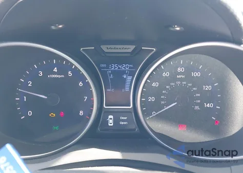 2013 Hyundai Veloster Turbo W/Blue from USA, damaged, VIN KMHTC6AE0DU144563